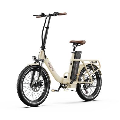 OneSport OT16-2 faltbares elektrisches Fahrrad 20 ", Motor 250W, Batterie 48V 17Ah