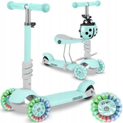 Kinderroller Dreiräder Balance 3in1 LED