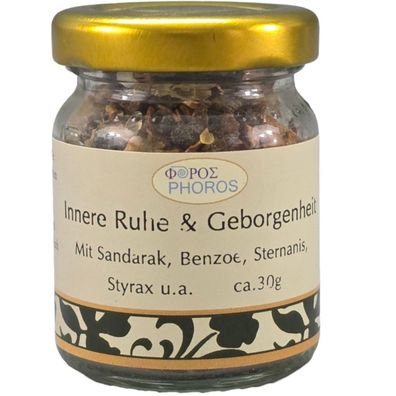 Räuchermischung Ruhe & Geborgenheit - 30g (1kg - 408,33 €)