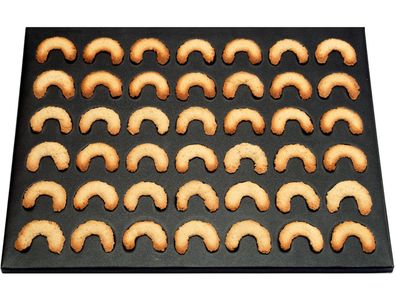 ZENKER Backblech Vanillekipferl 42er 42x32cm