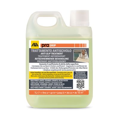 FILA Progrip 1L - Rutschhemmende Behandlung von nassen oder feuchten Böden