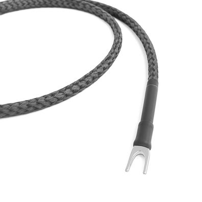 HighEnd Phono-Massekabel - Spades verzinnt - sILVER - audio-IN -gROUND