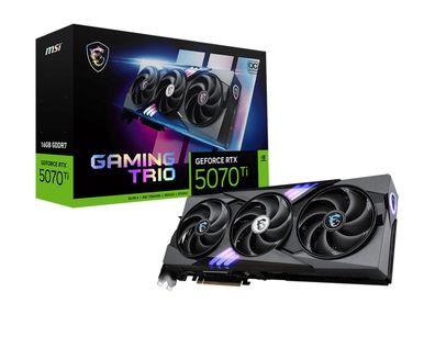 MSI RTX5070 TI Gaming Trio OC 16GB GDDR HDMI 3xDP