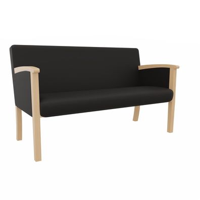Sitzbank Santana Gepolsterte Massivholzbank - SB014-0001N