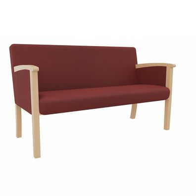 Sitzbank Santana Gepolsterte Massivholzbank - SB014-0007N