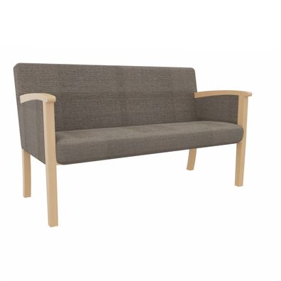 Sitzbank Santana Gepolsterte Massivholzbank - SB014-0016N
