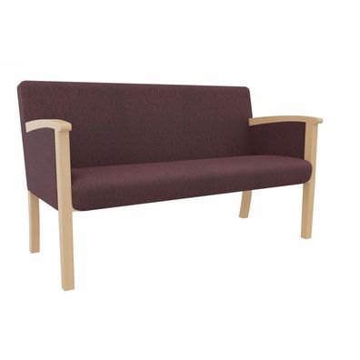 Sitzbank Santana Gepolsterte Massivholzbank - SB014-0028N