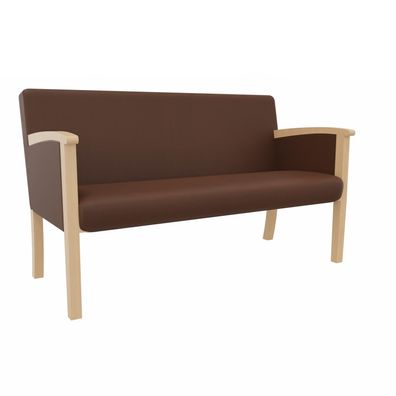 Sitzbank Santana Gepolsterte Massivholzbank - SB014-0040N