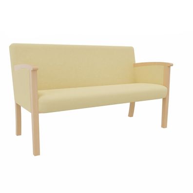 Sitzbank Santana Gepolsterte Massivholzbank - SB014-0049N