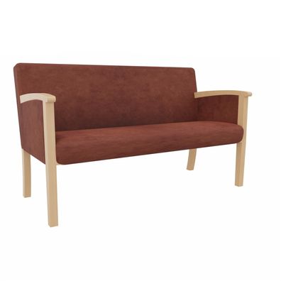 Sitzbank Santana Gepolsterte Massivholzbank - SB014-0061N
