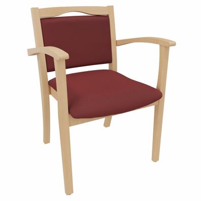 Seniorenstuhl Alexander mit Armlehnen - Sitzhöhe 47cm - SG018-0003N