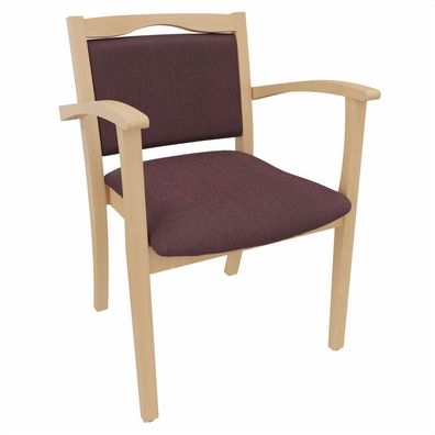 Seniorenstuhl Alexander mit Armlehnen - Sitzhöhe 47cm - SG018-0010N