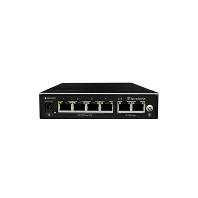LevelOne FEP-0631 6-Port Fast Ethernet, 4-Port PoE