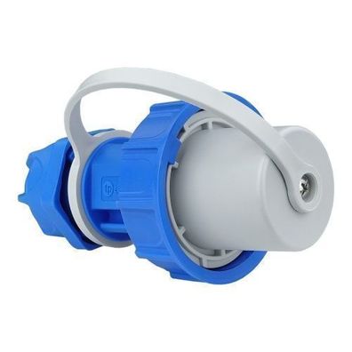 Stecker 16A 2P + E 230V Schutzkontakt Schuko Hermetisch IP68