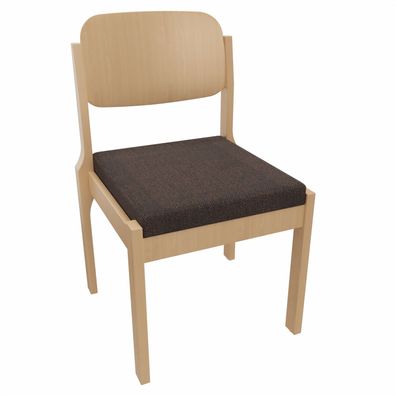 Stapelstuhl Michael S mit Sitzpolster - SG026-0031N