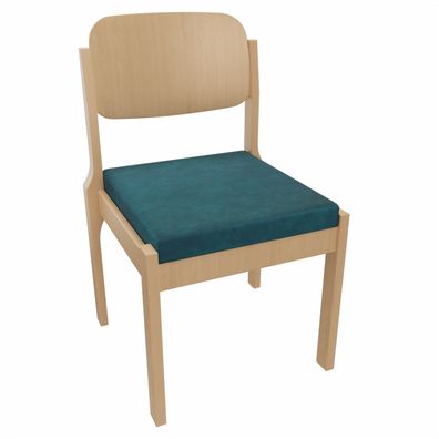 Stapelstuhl Michael S mit Sitzpolster - SG026-0058N