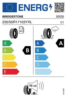 2x Bridgestone Turanza 6 XL 235/55R17 103Y Reifen Sommer PKW