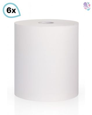Handtuchrollen "Smart ECO", 6 Rollen, 1-lagig, 230m je Rolle, 100% Zellstoff, äußerst