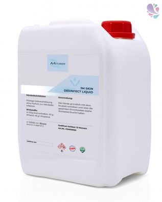 Desinfektion, Haut- und Händedesinfektion Skindisinfect Liquid, 10 Liter-Kanister je