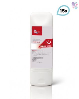 Handcreme pH-neutral, silikonfrei, feuchtigkeitsspendend, Derma Care SET, 15 Tuben à