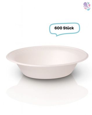 Salatboxen Salatschalen G2 400 ml aus Bagasse 600 Stück, to go, take away, biologisch