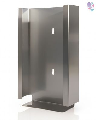 Spenderhalter aus Edelstahl für 3er Pack Einweg Handschuhe, rostfrei, flexibel montie