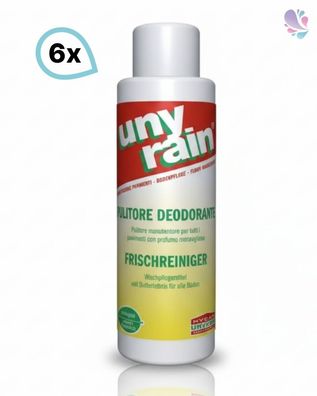 Profi-Frischreiniger, Seifenreiniger und Pflege für poröse Böden 6 x 1L Flaschen, sch