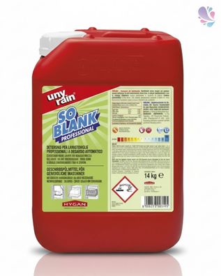 Profi-Hochkonzentrat Maschinengeschirrspülmittel, 1x12 kg Kanister, ohne Chlor für Ma