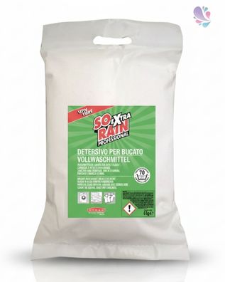 Profi-Premium Pulver-Vollwaschmittel, 1 x 6 kg Sack, für gewerbliche und Haushaltswas