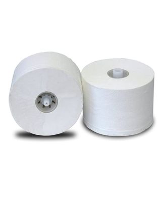 Toilettenpapierrollen, 100m/Rolle, weiß, 2-lg, 100% Zellstoff, f. Signature- und Refl