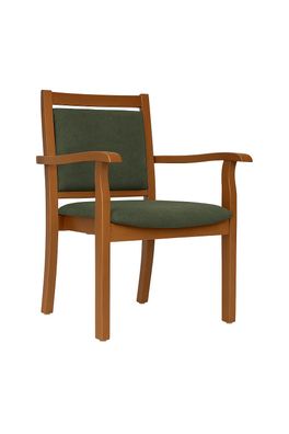 Pflegestuhl André mit Armlehnen Rustikal - SG130R-0025N