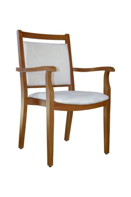 Pflegestuhl André mit Armlehnen Rustikal - SG130R-0046N