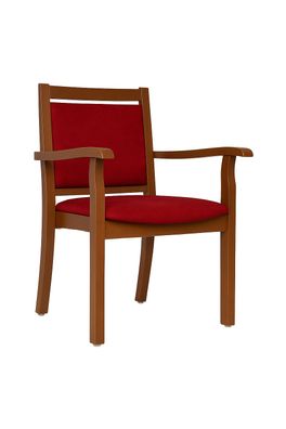 Pflegestuhl André mit Armlehnen Rustikal - SG130R-0055N