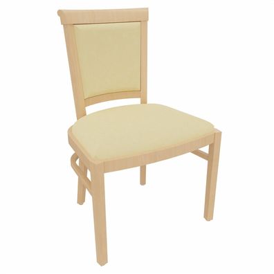 Pflege und Esszimmerstuhl Ariane - ergonomisch & platzsparend ohne Armlehnen