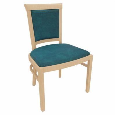 Pflege und Esszimmerstuhl Ariane - ergonomisch & platzsparend ohne Armlehnen