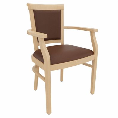 Pflegestuhl Ariane mit Armlehnen - SG139-0040N