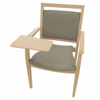 Armlehnenstuhl Georg mit Anbautisch - SG158-0034 + T245N