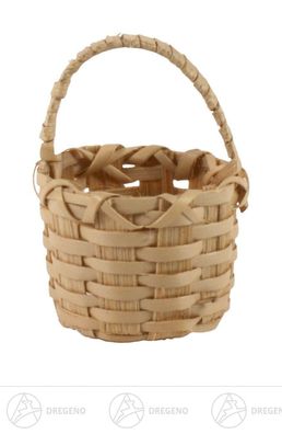 Körbchen mit Henkel BxHxT 3 cmx4,5 cmx3 cm NEU Erzgebirge Zubehör Räuchermann