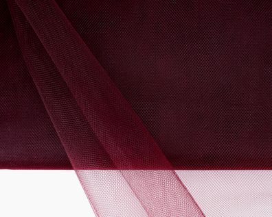 TÜLL Stoff 10m x 150cm Beere