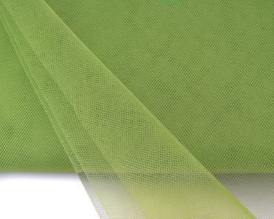 TÜLL Stoff 10m x 150cm Lindgrün