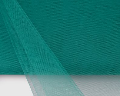 TÜLL Stoff 10m x 150cm Petrol