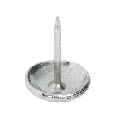 Metallgleiter Möbelgleiter vernickelt, mit Stahlnagel zum Einschlagen-Z011-0001