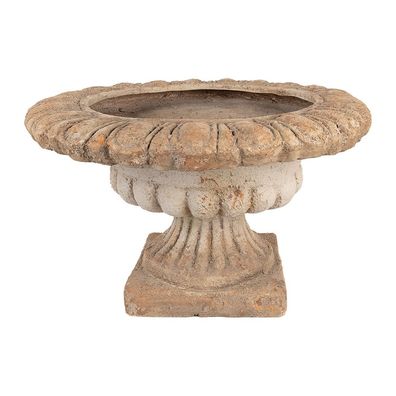 Clayre & Eef Blumentopf Ø 61x35 cm Braun Keramik (Gr. Ø 61x35 cm)