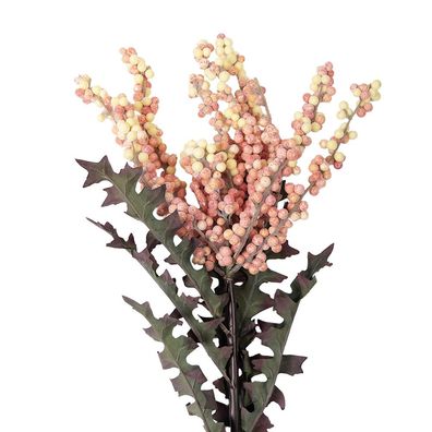 Clayre & Eef Kunstblume 103 cm Rosa Kunststoff (Gr. 20x20x103 cm)