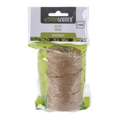 Schnur Natur 2mm x 75m Hanf Naturbraun