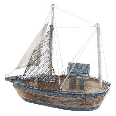 Deko-Fischerboot