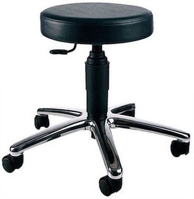 Topstar Drehhocker TEC 70 - chrom schwarz