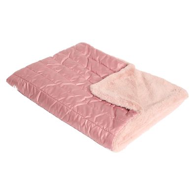 Fashion Dog Double Face Kuscheldecke für Hunde und Katzen - Rosa
