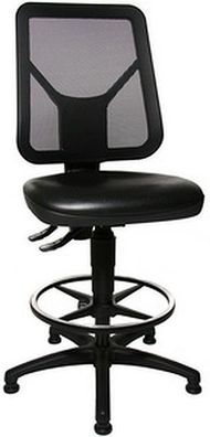 Topstar Arbeitsdrehstuhl TEC 80 PK Counter schwarz