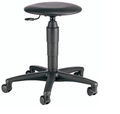 Topstar Drehhocker TEC 60 Skai schwarz